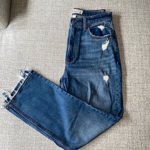 Abercrombie & Fitch High Rise Blue Jeans
